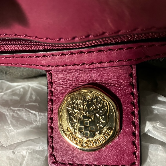 NWT Vince Camuto Calf Hair Messenger Bag - Picture 9 of 14